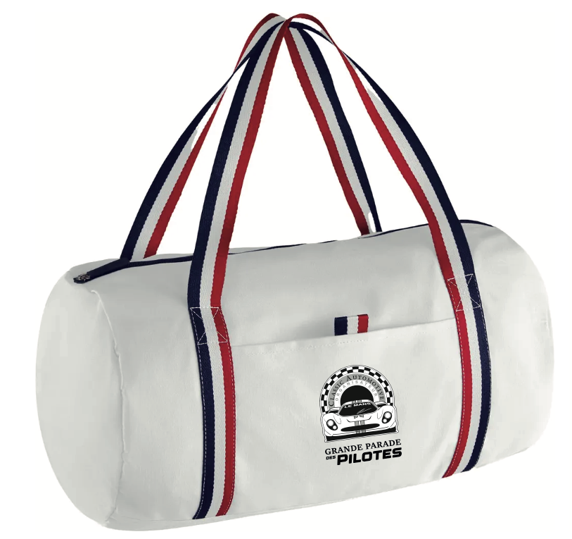 Sac polochon tricolore