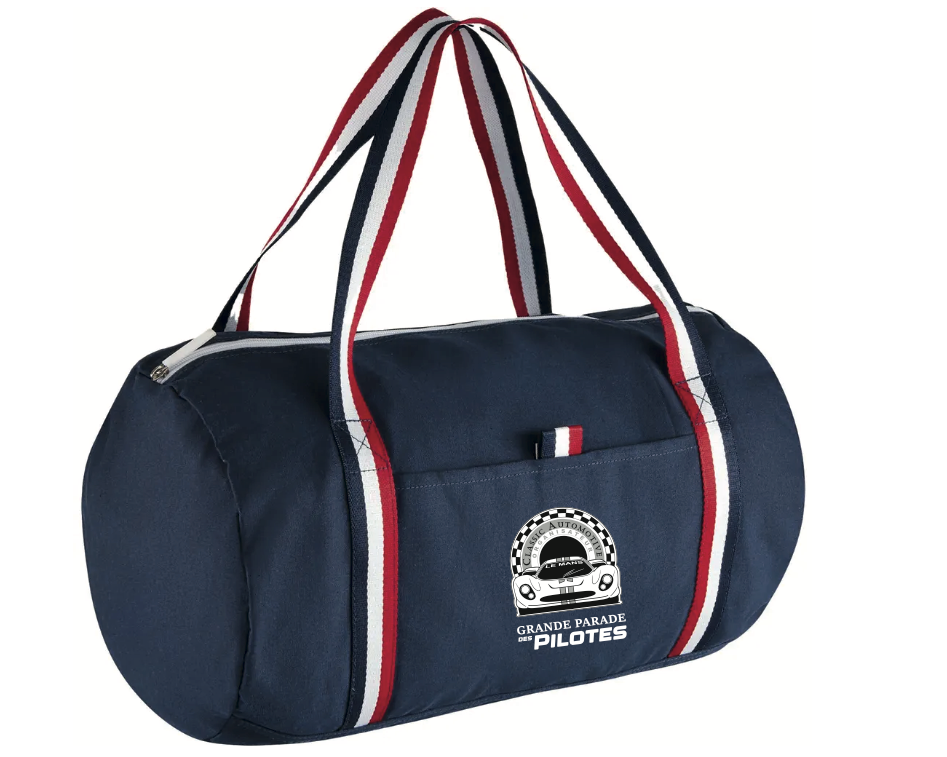 Sac polochon tricolore